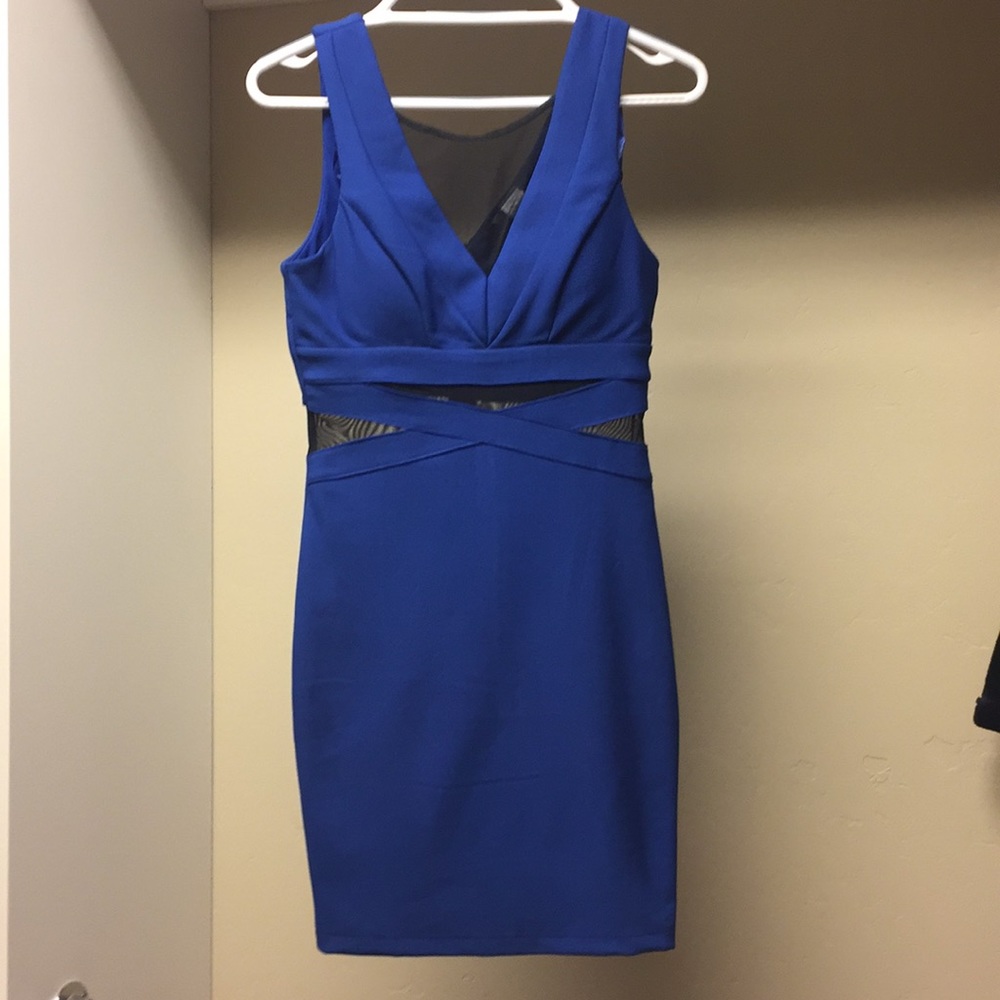 Royal Blue Bodycon Dress
